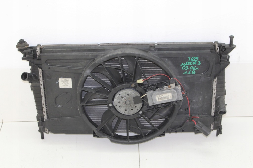 фото №3, Комплект радіатор mazda 3 ii 1.6d 03-06r