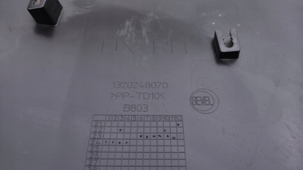 фото №8, Citroen jumper ii fiat ducato iii молдинг обшивка крила правий задня kb13