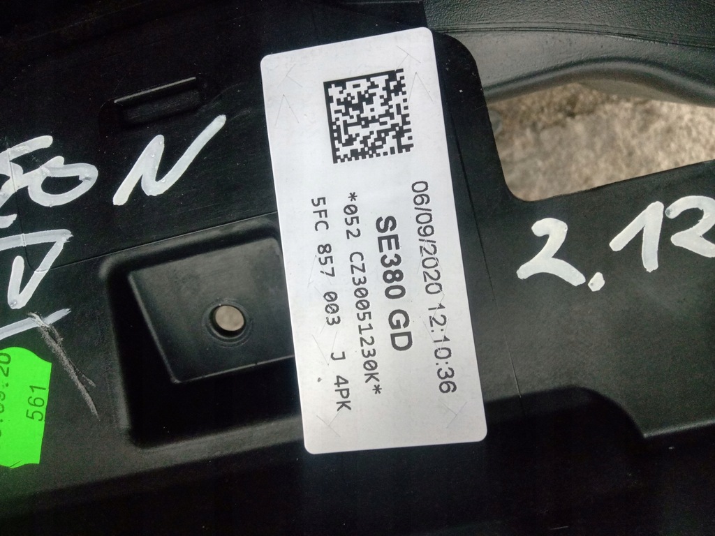 фото №5, Seat leon iv fr приборная панель консоль uk