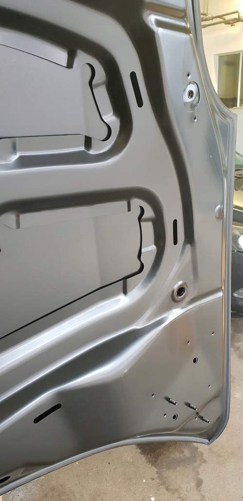 фото №10, Porsche cayenne ii 7p5 92a 958 крышка багажника капот двигателя алюминий nowa грунтовка