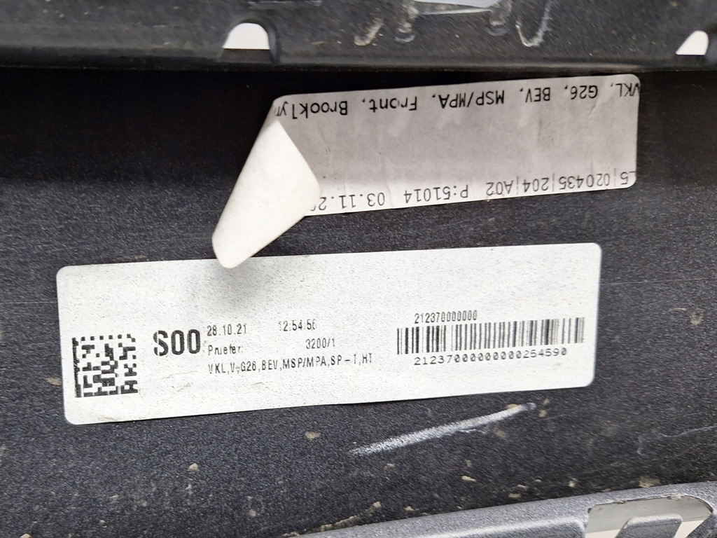 фото №14, Bmw 4 i4 g26 m набір бампер передній перед