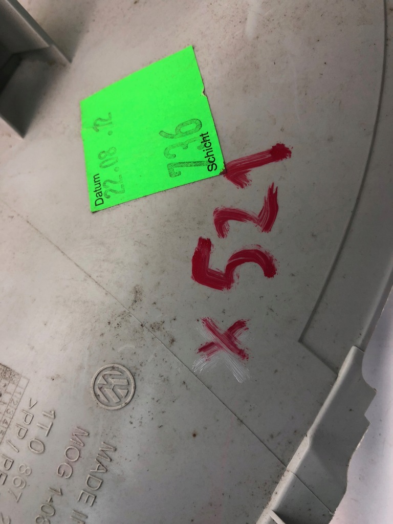 фото №6, Vw touran захист обшивка стійка правого lewego 1t0867245