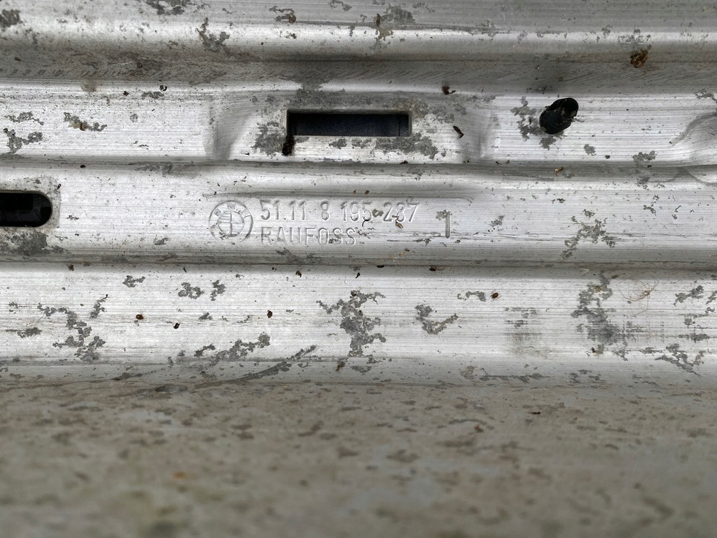 фото №15, Bmw e46 lift бампер балка перед 8195287 оригинал