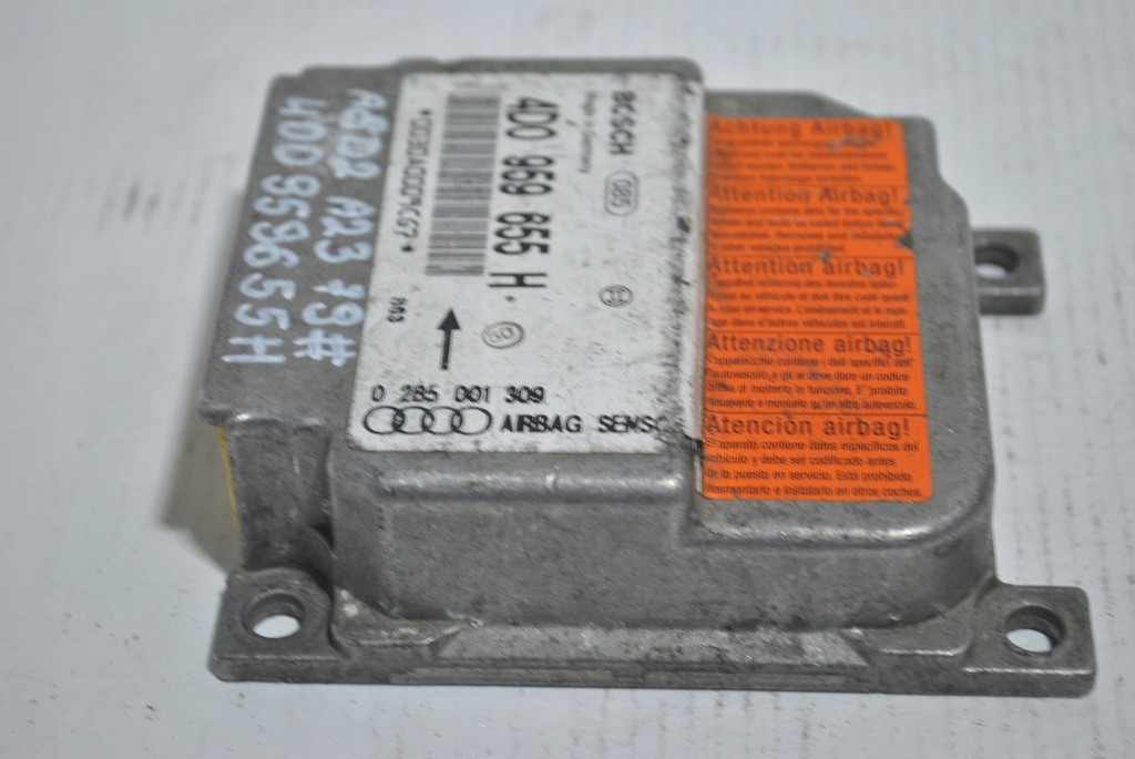 фото №5, Модуль датчик подушка безпеки audi a8 d2 4d0959655h