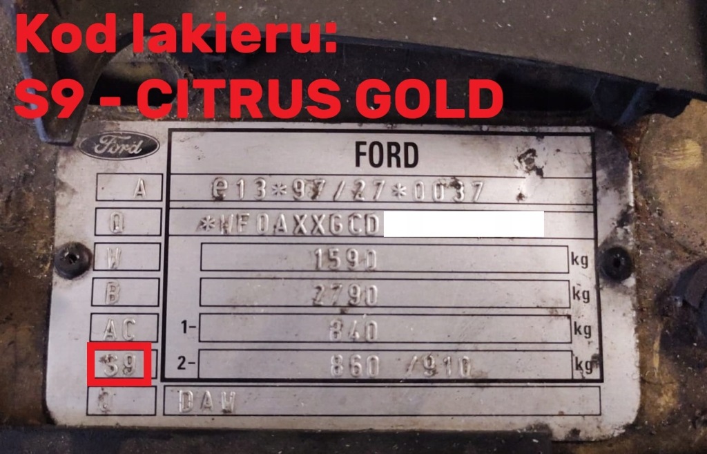 Ремінь передній підсилювач s9 ford focus mk1 hb 98-01 Зі Шроту