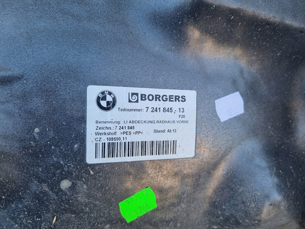 фото №5, Bmw 2 f22 m 240 подкрылок левая перед 7241845