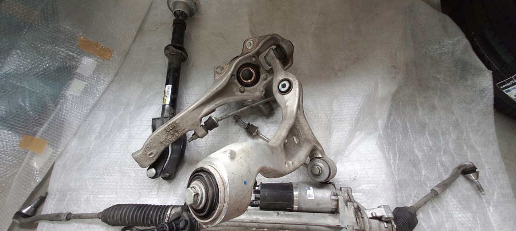 Mercedes gle w167 поворотний кулак важіль амортизатор трансмісія Оригінал