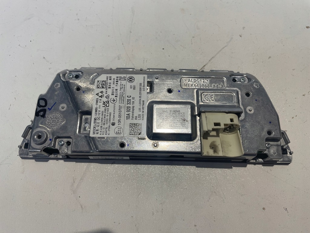 фото №5, Счетчик приборы экран монитор cupra born vw id3