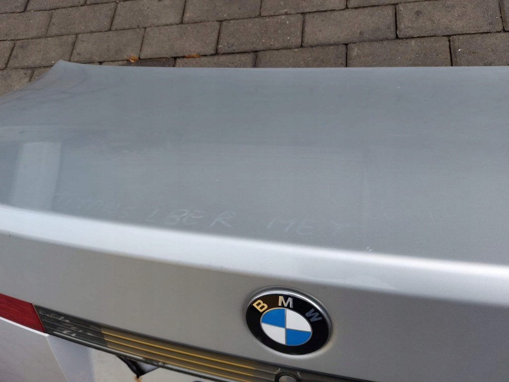 фото №4, Bmw 7 e65 крышка багажника задняя giełda