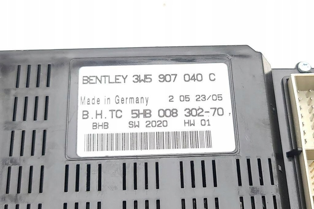 фото №7, Інше модулі bentley continental flying spur 3w_ 3w5907040c 6.0l бензиновий