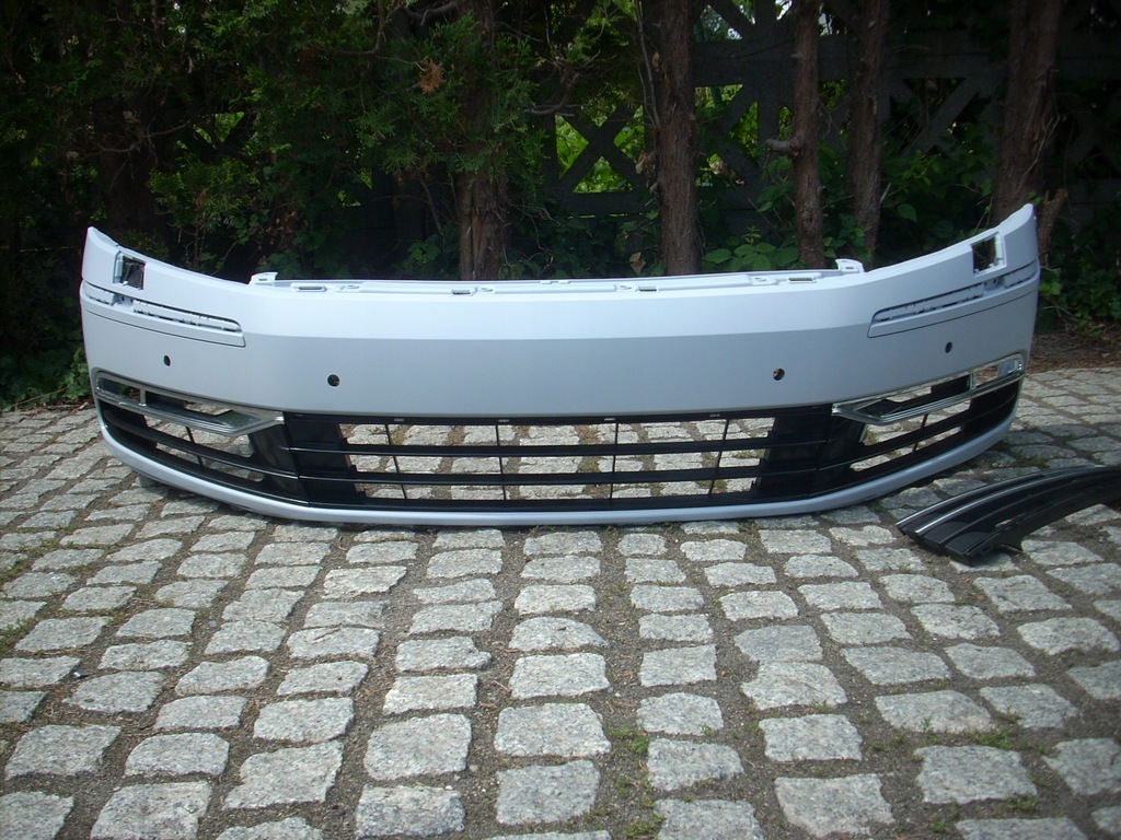 фото №11, Vw phaeton lift перед бампер передний po рестайлинг решётка w12 ew. цвет la7w