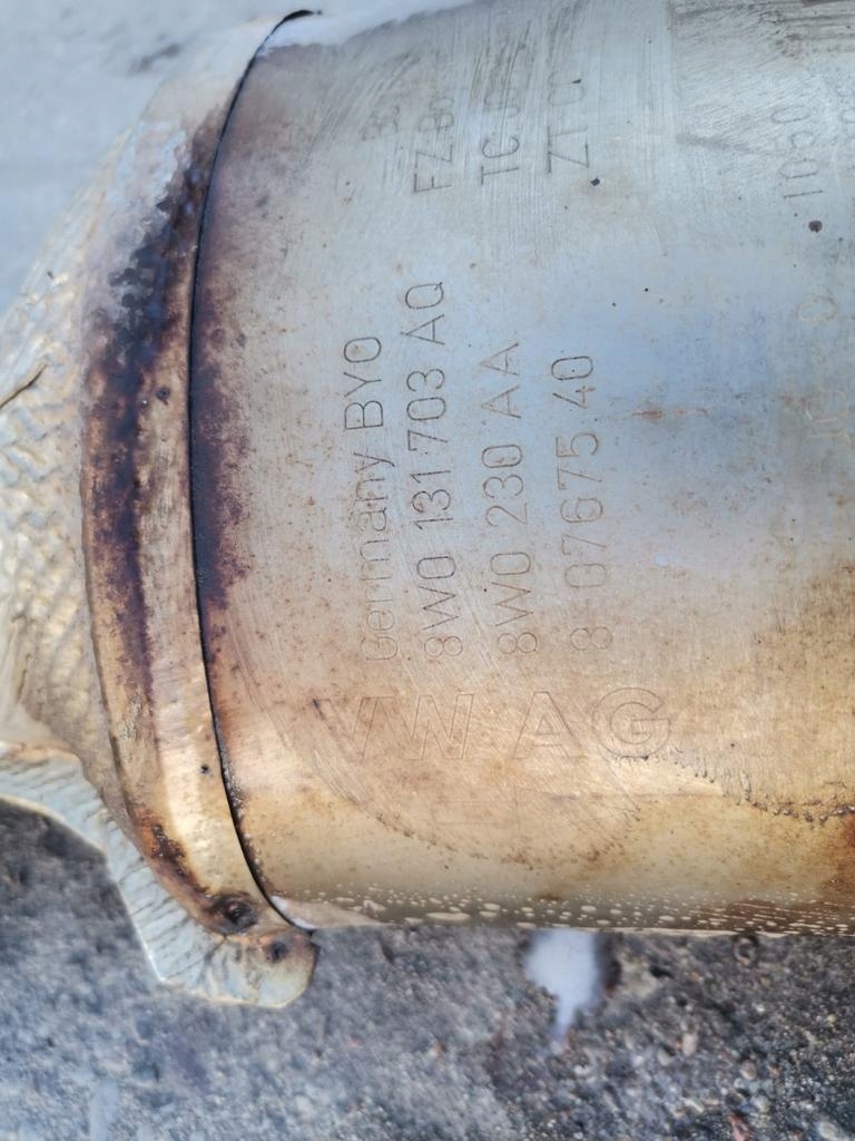 фото №6, Idealny kpl. гасник вихлоп audi a6 c8 2.0tdi 1