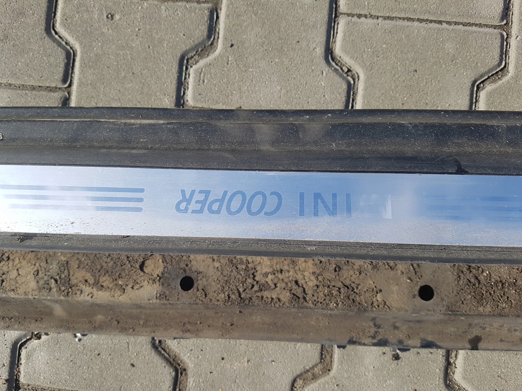 фото №5, Mini cooper r56 one lift 10-13 молдинг поріг ліва