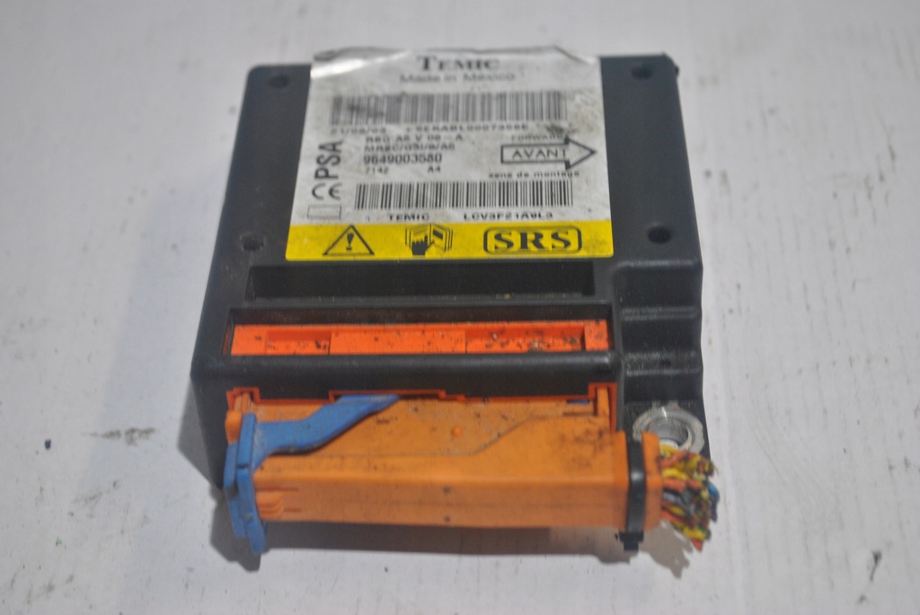 фото №1, Датчик модуль подушка безпеки citroen c2 9649003580