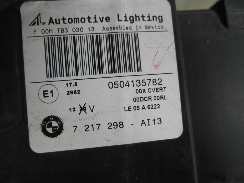 фото №12, Bmw x3 f25 x4 f26 поворотний лампа передня права правий перед 7217298 nr72