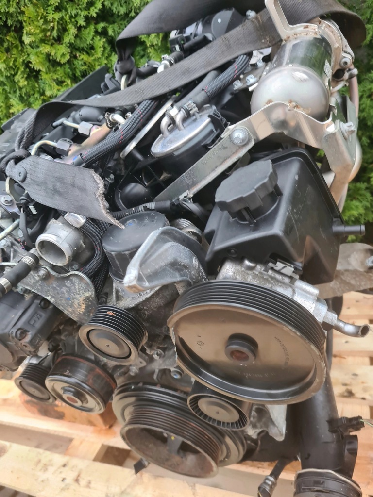 фото №8, Двигатель kompletny 646811 mercedes w204 2.2 cdi 2007/2014 rok