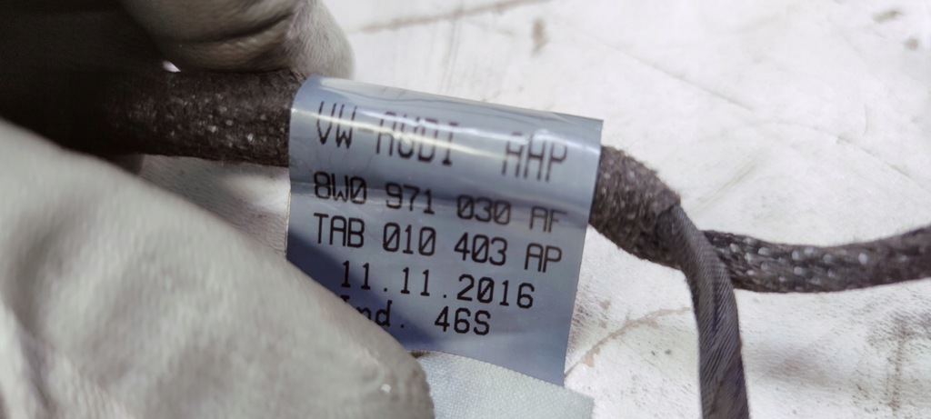 фото №5, Жгут дверь правый перед audi a4 b9 8w0971030af