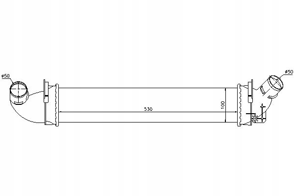 фото №1, Nissens интеркулер dacia logan logan express loga