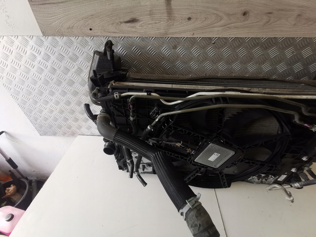 фото №9, Infiniti qx50 ii 18- 2.0 turbo pas передний kompletny радиатор балка