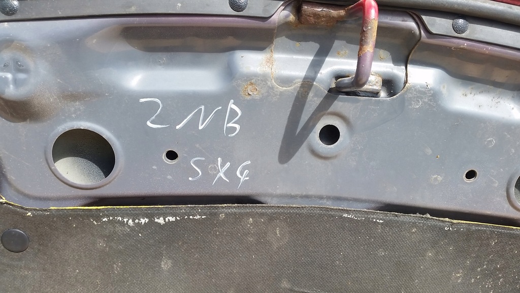 фото №12, Suzuki sx4 06-10 капот передня znb