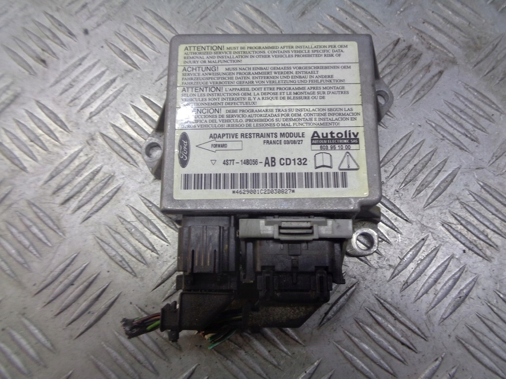 фото №1, Модуль подушка безпеки ford mondeo mk3 4s7t-14b056-ab