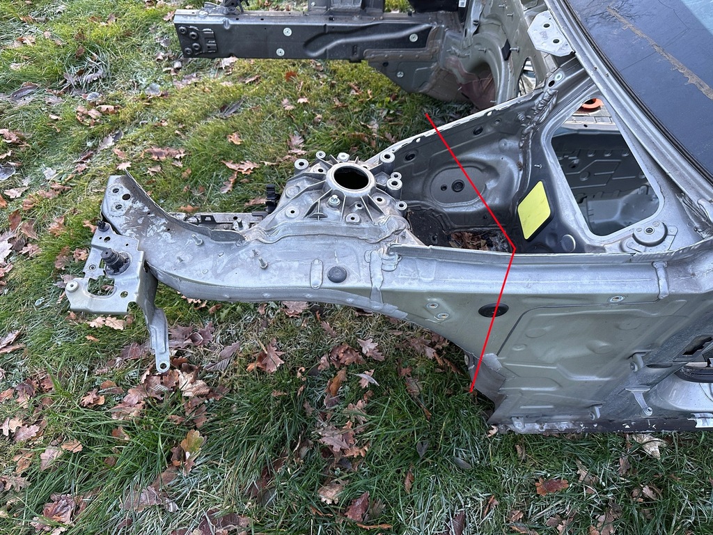 фото №1, Bmw 3 g20 g21 чверть лівий перед ліва передня лонжерон підкрилок