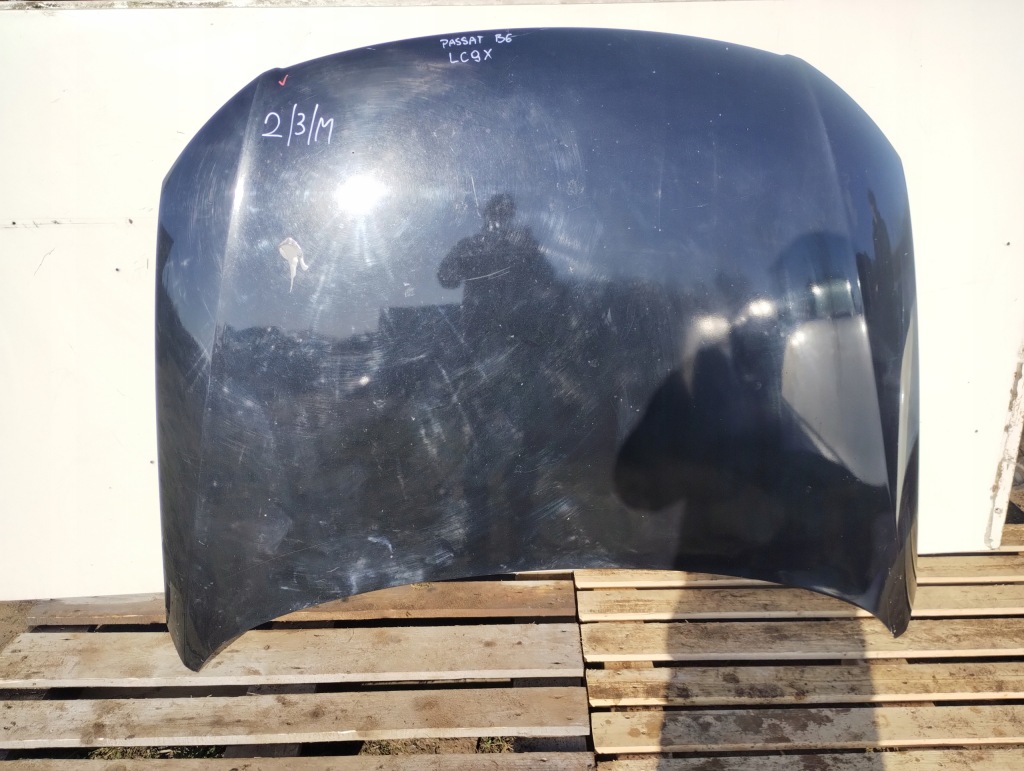 фото №2, Vw passat b6 капот lc9x