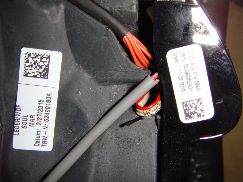 фото №8, Audi q5 8r q7 lift воздуховод кожа мультифункция