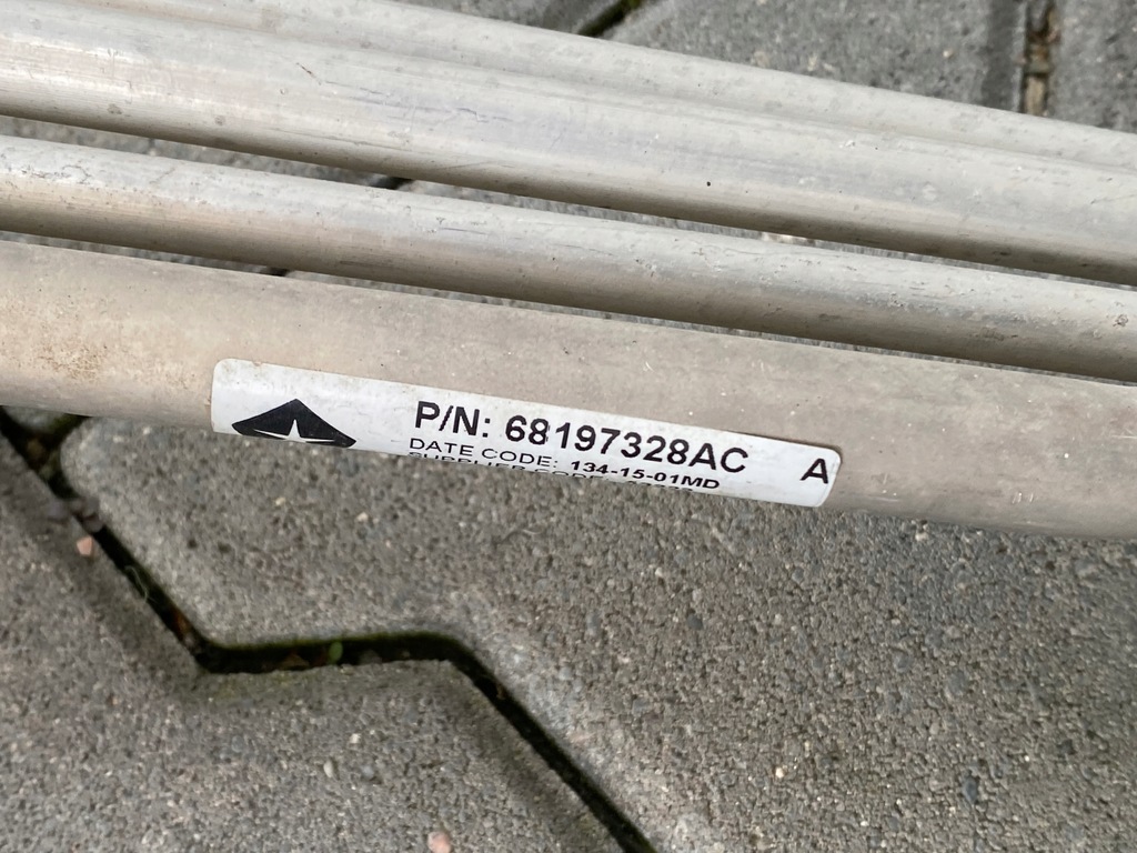 фото №9, Шланг труба wąż wody кондиционера отопителя dodge durango 2014+ usa