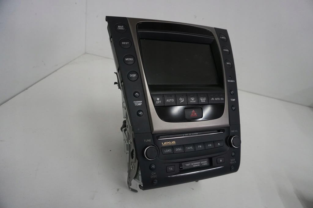 фото №1, Lexus gs mk3 s16 радіо навігація дисплей lcd 86120-30d40-c0 86111-30430