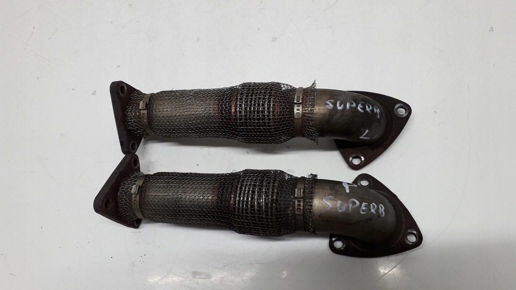 фото №6, Superb 1 i 01- 2.5tdi v6 труба колектор ліва права