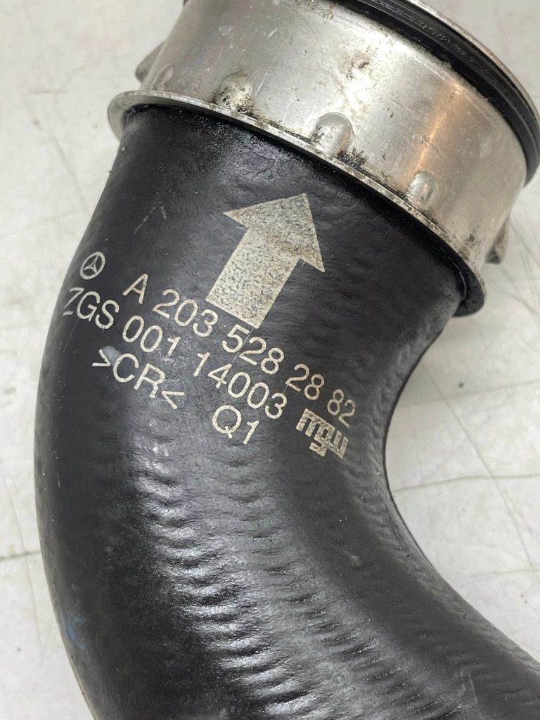 фото №6, Mercedes w203 2.2 cdi труба intercooleraa203528288