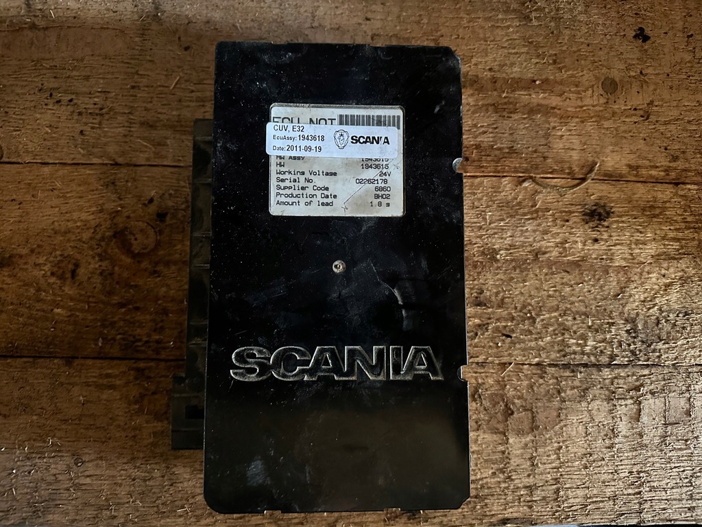 фото №1, Блок керування модуль світла scania r 1943618
