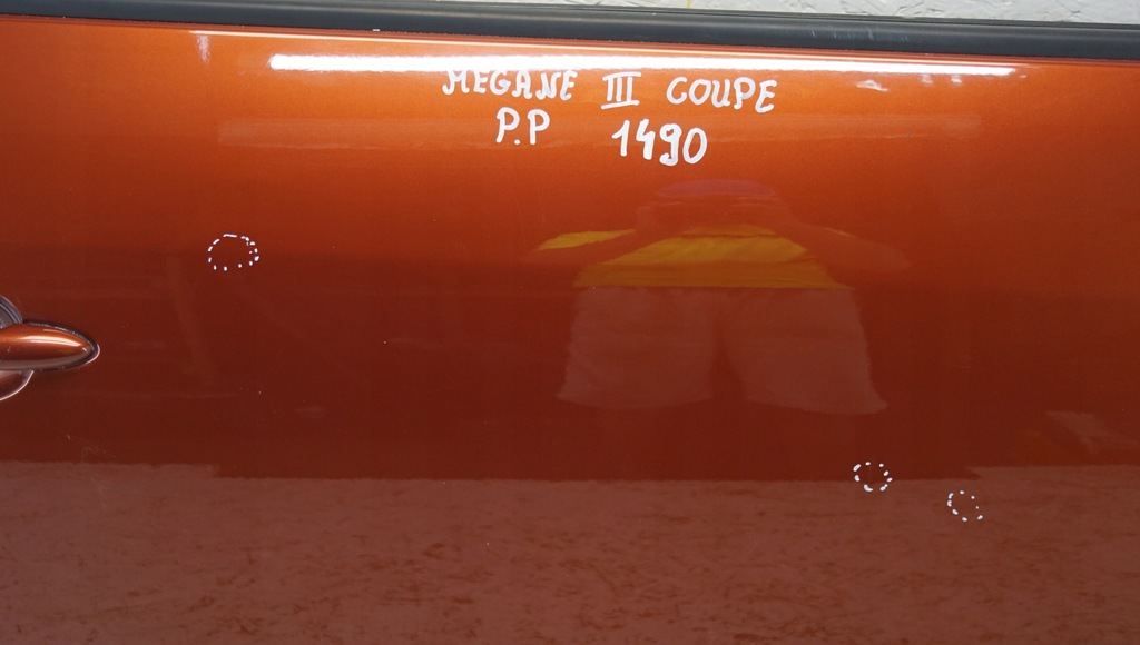 фото №6, Дверь правый перед renault megane iii coupe