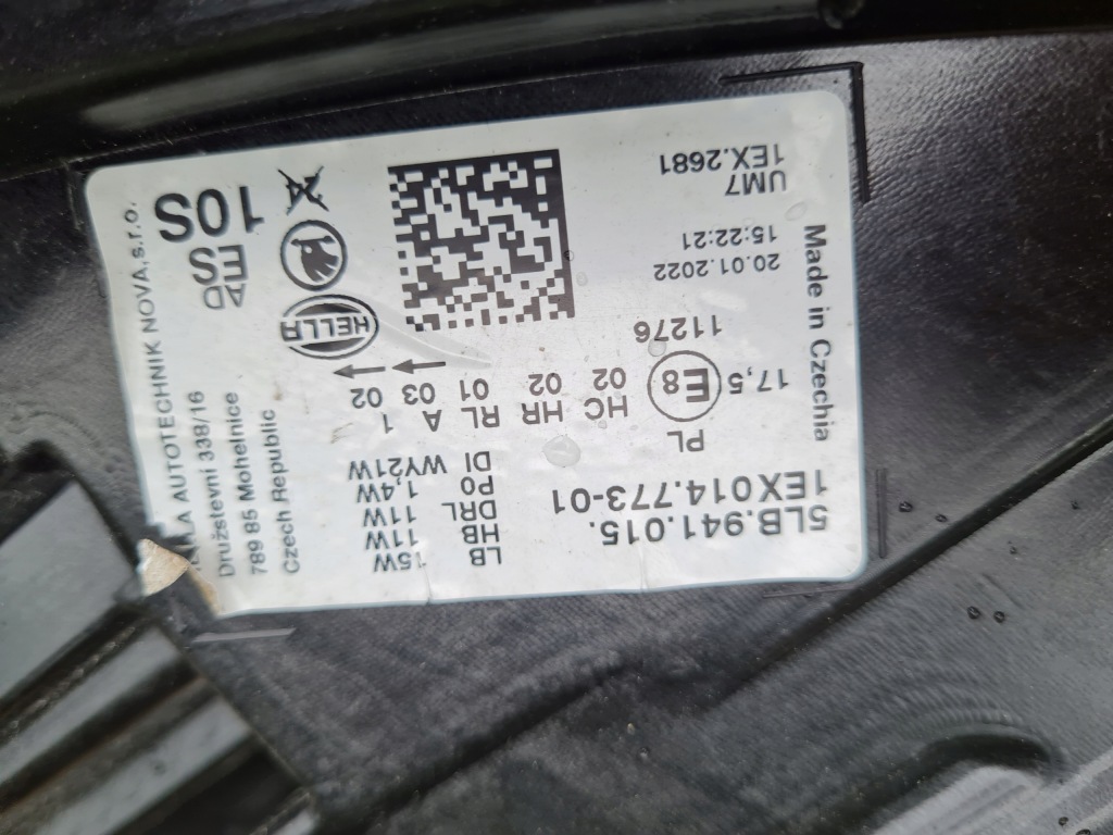 фото №7, Skoda enyaq 5lb full led base led eco led basic 5lb941015 акция