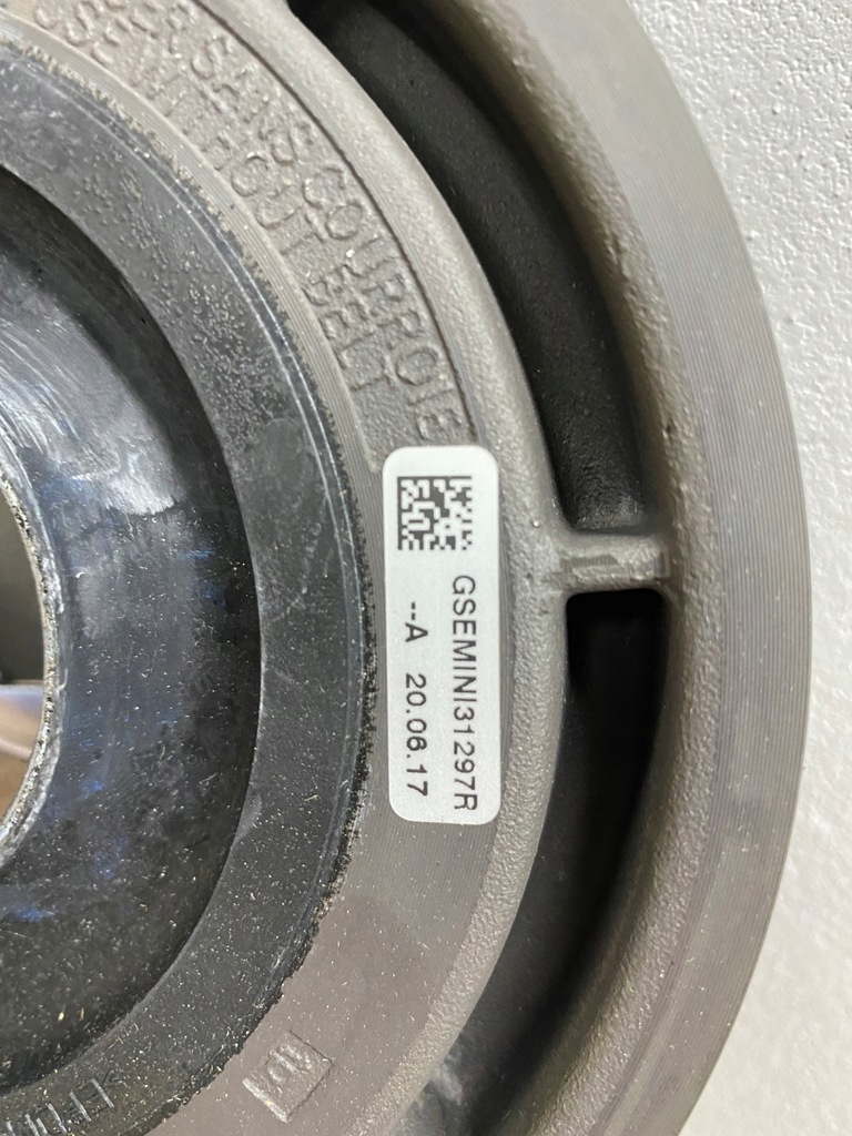 фото №3, Шків колінчастого вала renault 123031297r