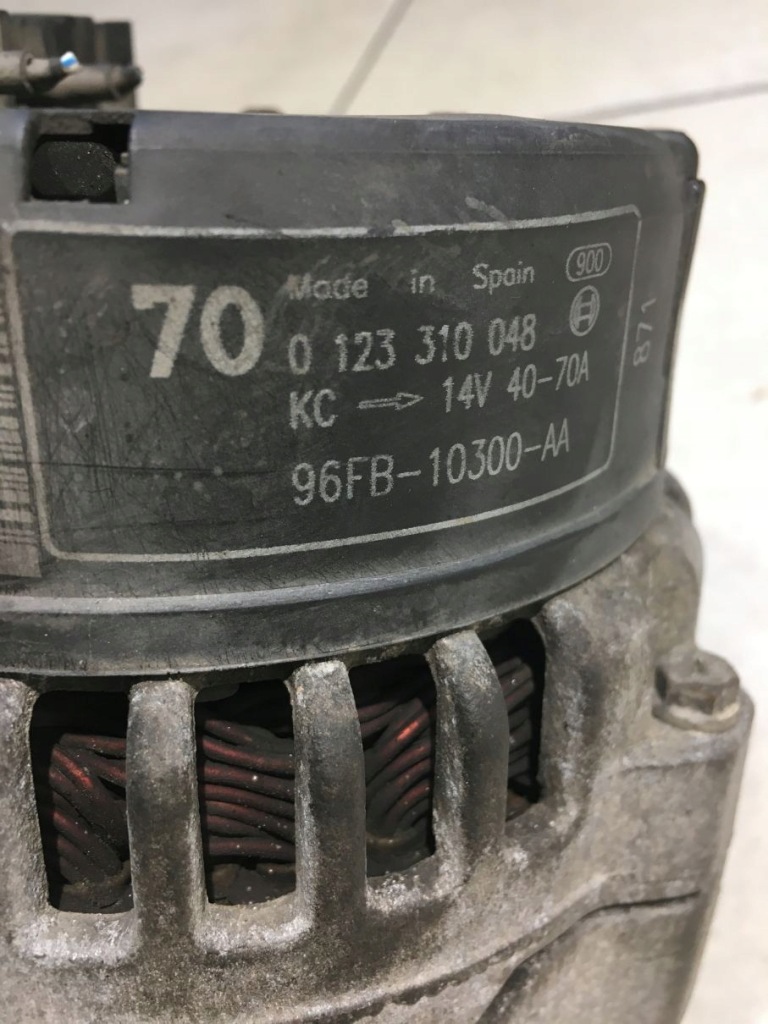 Генератор ford fiesta mk5 1.3 0123310048 96fb10300aa Недорого