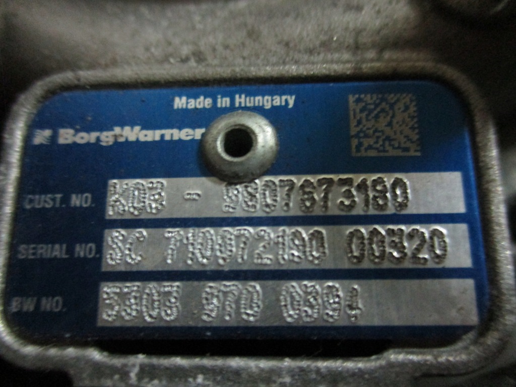 фото №9, Турбина ford kuga ii 2 mondeo mk5 2,0 tdci citroen 53039700394