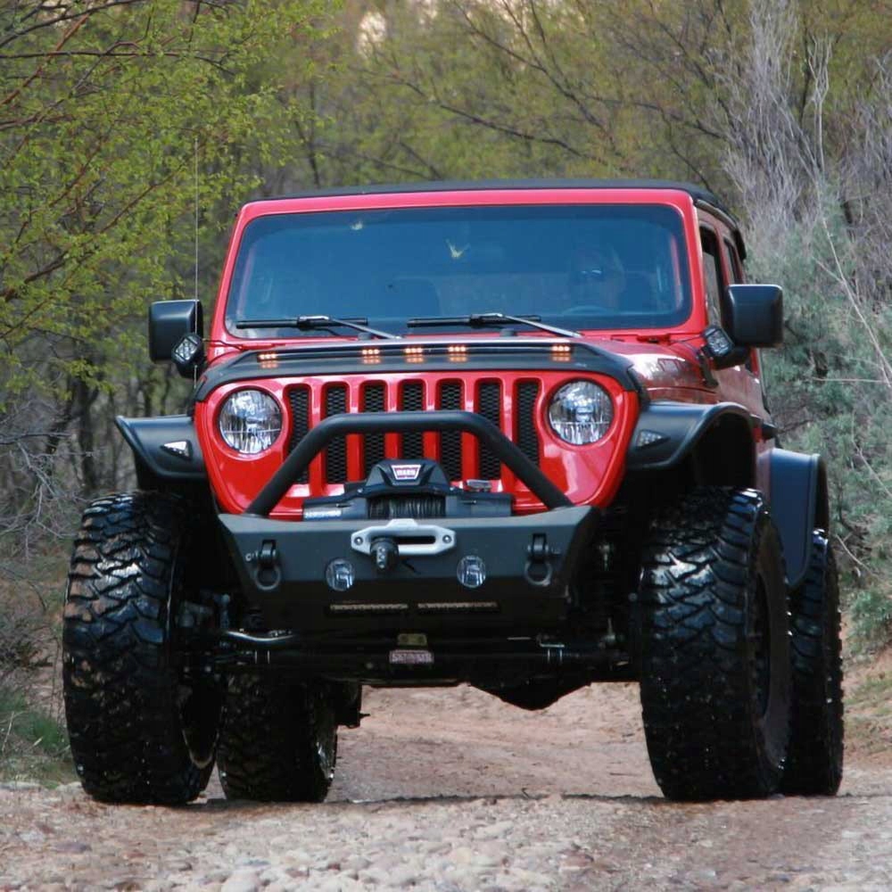 фото №7, Розширювачі крила перед i задня bushwacker плоский style jeep wrangler jl