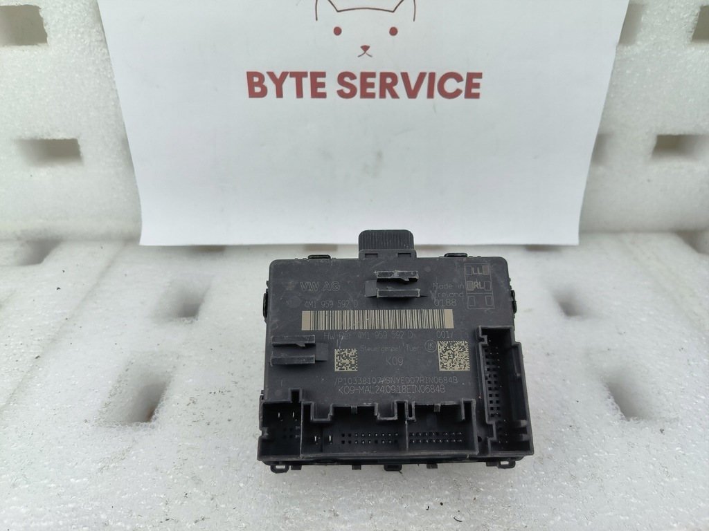 фото №1, Vw ag audi блок керування модуль двері 4m1959592d