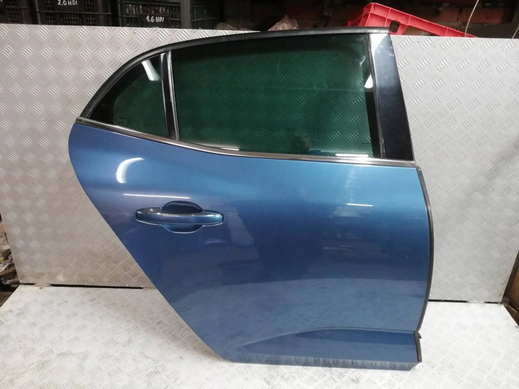 фото №1, Renault megane iv дверь правое задняя terqe hb