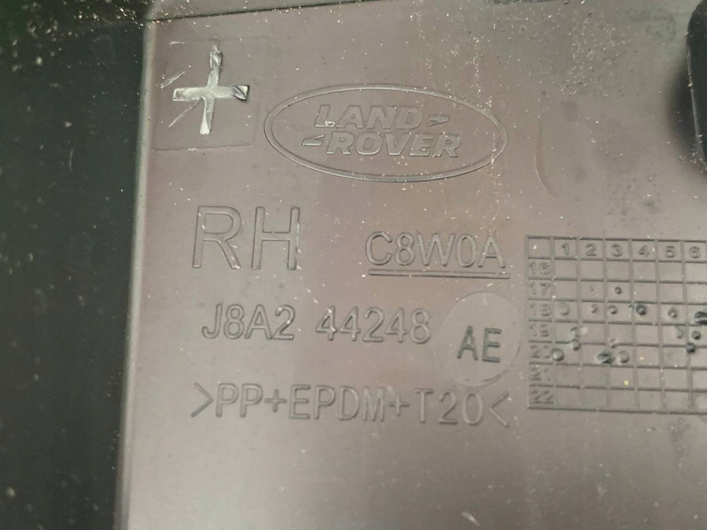 фото №6, Крышка петли правая velar j8a2-44248-ad