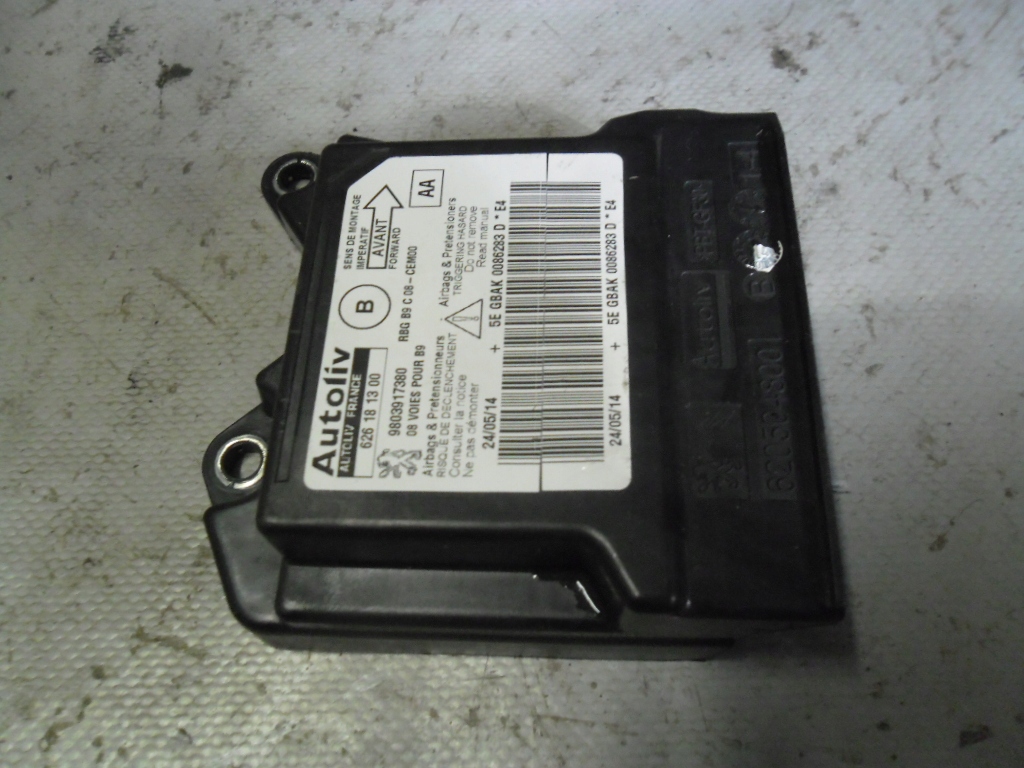 фото №1, Модуль подушек подушка безопасности citroen berlingo iii partner 9803917380