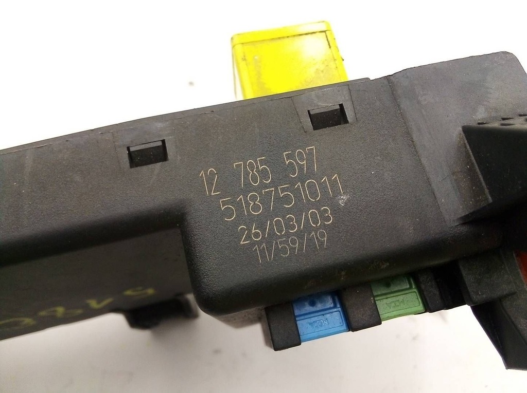 фото №7, Saab 9-3 ver1 2003 12785597 коробка предохранителей / комплект