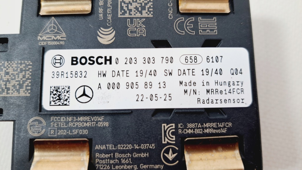 Mercedes eqa h243 радар датчик distronic acc a0009058913 Доставка