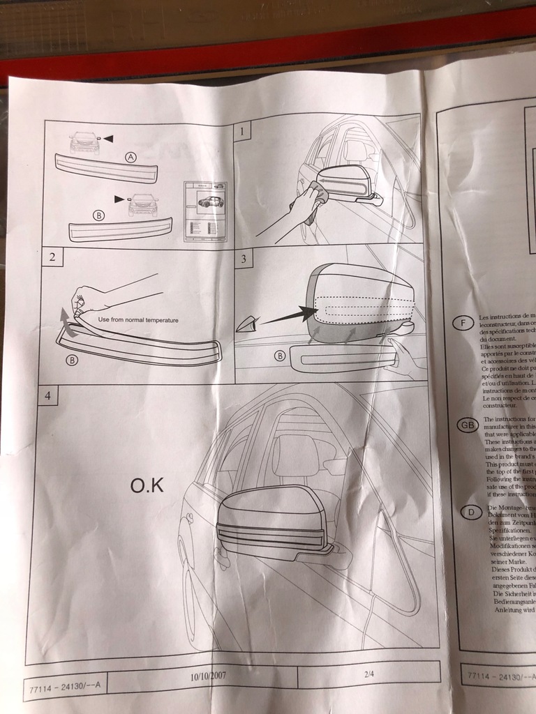 фото №8, Дзеркало накладки хром renault koleos комплект
