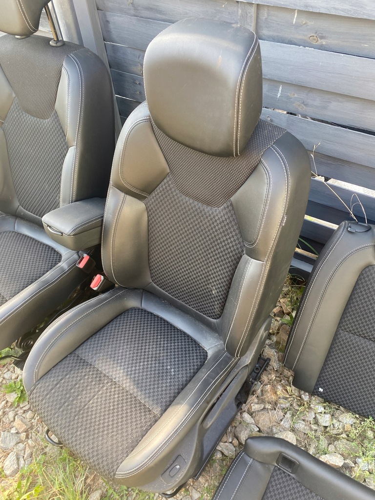 фото №9, Renault clio iv 4 hb сиденье сиденья заднее сиденье полукожа idealny состояние europa