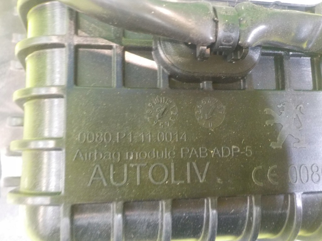 фото №6, Peugeot 208 i 12r подушка безпеки подушка пасажира 9672848580