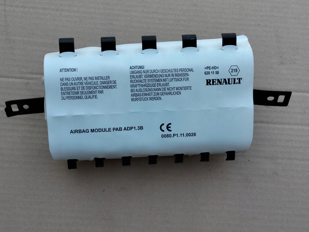 фото №1, Renault captur i подушка подушка безопасности пассажира