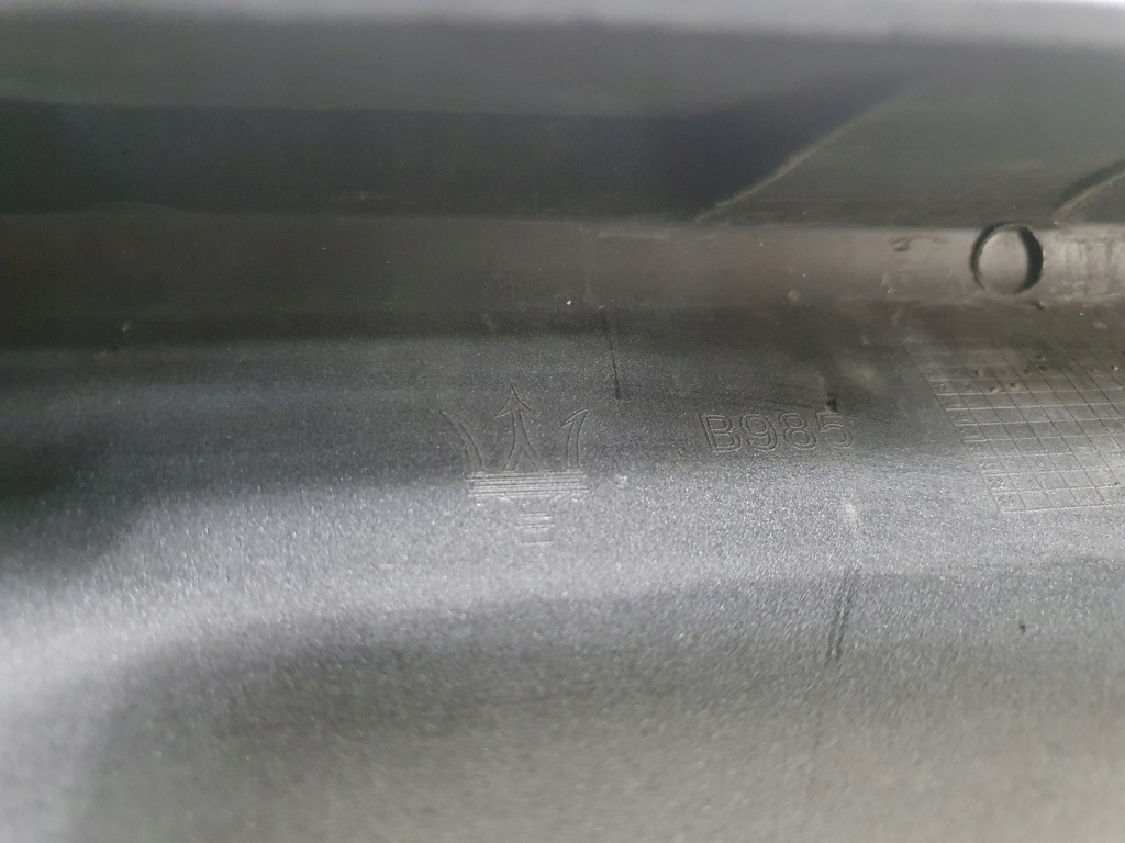 фото №8, Накладка спойлер бампера перед maserati levante 670042317